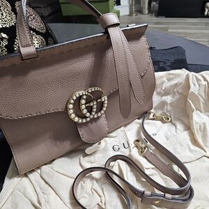 Gucci Tan Leather Women's Bag